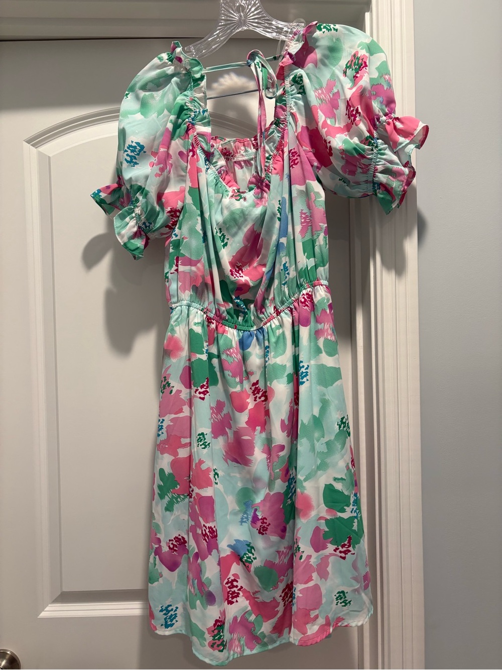 Floral Ruffle Dress - Picture 8 of 10